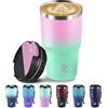 Grsta Tazza da Viaggio 0.6 Litri con Isolamento, Bicchiere Termico con coperchio a prova di perdite, Tazza da Viaggio, Ermetica Portatile, Tumbler Per Caffè Caldo e Freddo, Acqua e Tè