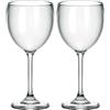 Guzzini Happy Hour Bicchiere Vino Ø8,5 x H 19 cm (Confezione da 2)