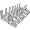 PARENCE - Set di 14 Clip per tovaglia Bianche - Robuste, Versatili e pronte all'Uso per Tutte Le Occasioni - Clip per tovaglia in plastica - 4,5 cm