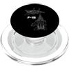 Fighter Jet Tees and Gifts Apparel F-15 Eagle Jet Military Stealth Fighter Aircraft Cool PopSockets PopGrip per MagSafe