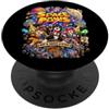 Bahaa's Tee Space Cats Galactic Adventure Astronauta Gaming Art PopSockets PopGrip Adesivo