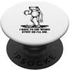Funny Frog Lover Toad Caffeine Meme Humo Devo dire cose strane o morirò Funny Frog Coffee PopSockets PopGrip Adesivo
