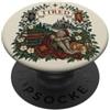 Renaissance Medieval Humor Fantasy Reader Castello medievale Dragon Book Amante PopSockets PopGrip Adesivo