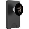 Delta12Designs Love Me - Vernice gocciolante PopSockets PopWallet per MagSafe