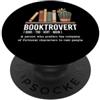 Funny Book Nerd Reader Birthday Holiday Amante dei libri Lettura Bibliotecario Bookworm Regalo Uomini Donne PopSockets PopGrip Adesivo
