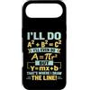 Clever Equation Math Humor Custodia per iPhone Air Ecco dove ho disegnato la linea Colorato Math Algebra Pun