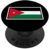 Jordan Everyday Tees & Gifts Bandiera Giordania PopSockets PopGrip Adesivo