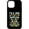 Clever Equation Math Humor Custodia per iPhone 12 Pro Max Ecco dove ho disegnato la linea Colorato Math Algebra Pun