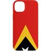 Home East Timor Gifts for proud East Tim Custodia per iPhone 14 Plus East Timor Flag Colors Timor Leste Gift East Timorese