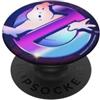 Ghostbusters 80s Cyber Chrome No-Ghost shrill Griglia PopSockets PopGrip Adesivo