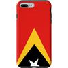 Home East Timor Gifts for proud East Tim Custodia per iPhone 7 Plus/8 Plus East Timor Flag Colors Timor Leste Gift East Timorese
