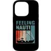 Sentirsi Nauti Custodia per iPhone 14 Pro Feeling Nauti Pescatore Pesca d'altura Pesca in mare Barca