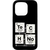 LUMOMIX Custodia per iPhone 15 Pro Cover Techno Rave Party DJ EDM Festival