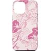 generic Custodia per iPhone 12 Pro Max Grafica floreale rosa Cottagecore