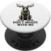 Moose Sunglasses Antlers Wildlife Humor Non alce con me divertente corna alce PopSockets PopGrip Adesivo