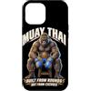Cord And Clinch Co. Custodia per iPhone 12 Pro Max Muay Thai Gorilla costruito da Rounds Art