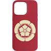 Digital Homestead Custodia per iPhone 15 Pro Max Orientale Vintage Giallo Pallido Oda Giappone Mon Art