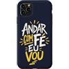 Caminho e Fé Custodia per iPhone 11 Pro Max Portoghese Cristiano Andar Com Fé Religioso Fede