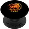 Happy 2027 Chinese Zodiac Lunar New Year 2027 Capodanno Cinese Delle Pecore Di Capra Zodiaco Cinese Lunare PopSockets PopGrip Adesivo