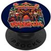 Sud-Est Asiatico: Thailand Nana Plaza Bangkok Soi 4 Vita Thailandia Notturna Souvenir PopSockets PopGrip Adesivo