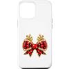 G Hall Marketing Custodia per iPhone 12 Pro Max Fiocco Oro Rosso
