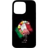 ANIMALICIOUS Animals meme WORLD NATIONS Custodia per iPhone 15 Pro Max Divertente FENICOTTERO e GELATO dall'Italia