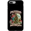 Funny Cryptid Christmas Gifts Conspiracy Custodia per iPhone 7 Plus/8 Plus Dalle finestre alle pareti Divertente Cowgirl Alien Natale