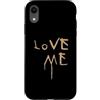 Delta12Designs Custodia per iPhone XR Love Me - Vernice gocciolante