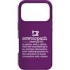 EAT SEW REPEAT Funny Sewing Machine Meme Custodia per iPhone 17 Pro SEWCIOPATH Dizionario Definizione Divertente Macchina Da Cucire Meme
