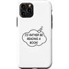 Love Books Custodia per iPhone 11 Pro Preferirei leggere un libro