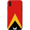 Home East Timor Gifts for proud East Tim Custodia per iPhone XS Max East Timor Flag Colors Timor Leste Gift East Timorese