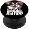 Raf THE ARTIST Designs Il Chihuahua Madre Chiwawa Capelli Lunghi Mamma Mamma Cane Mamma PopSockets PopGrip Adesivo
