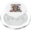 SAYSO Funny Cat It's fine I'm fine Tie D Va bene, caffè, gatto, sto bene, va tutto bene, divertente PopSockets PopGrip per MagSafe
