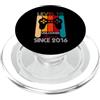 Level Up Gamer Livello 10 Sbloccato Fantastico dal 2016 Giocatore 10 ° compleanno ragazzo PopSockets PopGrip per MagSafe