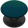 Ombre Grips Dark Green Minimal Abstract Ombre Design PopSockets PopGrip Adesivo
