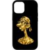 Gilded Goof Funny Animal and Cartoon Des Custodia per iPhone 12/12 Pro Neegy Meme Divertente Internet Brainrot Umorismo Gen Z Alpha