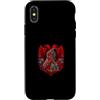 Skanderbeg Albania Flag Custodia per iPhone X/XS Skanderbeg Skenderbeu Albania