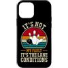 Funny Bowling & Bowler Gifts Co. Custodia per iPhone 12 mini Citazione divertente bowling bowling It´s Not My Fault