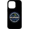 Machinist Mechanic Factory Workwear Prid Custodia per iPhone 14 Pro Max Millwright Gifts Uomo Manutenzione Industriale Divertente