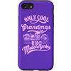 Only Cool Grandmas Motorcycles Shop Custodia per iPhone SE (2020) / 7/8 Only Cool Grandmas Ride Motorcycles Frase per le mamme