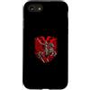 Skanderbeg Albania Flag Custodia per iPhone SE (2020) / 7/8 Skanderbeg Skenderbeu Albania
