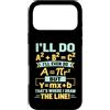 Clever Equation Math Humor Custodia per iPhone 17 Pro Max Ecco dove ho disegnato la linea Colorato Math Algebra Pun