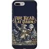 We Read At Dawn Custodia per iPhone 7 Plus/8 Plus Fantasy Dragon Reader Amante dei libri gotici