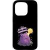 Sleepy Bat Morning Humor Night Owl Custodia per iPhone 15 Pro Sono allergico all'umorismo del pipistrello assonnato del mattino
