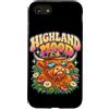 Collettivo Mucca Highland Allegra Custodia per iPhone SE (2020) / 7/8 Mucca Highland Divertente in Stile Vintage