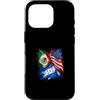 Usa Mexico Honduras Design Custodia per iPhone 16 Pro Bandiere Usa Messico Honduras
