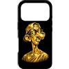 Gilded Goof Funny Animal and Cartoon Des Custodia per iPhone 17 Pro Neegy Meme Divertente Internet Brainrot Umorismo Gen Z Alpha