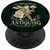 Thrift Store Findin Vintage Frog Shopping Antiquariato Negozio dell'usato PopSockets PopGrip Adesivo