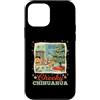 Classic Christmas Vintage Xmas Nostalgic Custodia per iPhone 12 mini Chihuahua Cheeky Naughty Albero di Natale retrò per le vacanze invernali