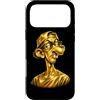 Gilded Goof Funny Animal and Cartoon Des Custodia per iPhone 17 Pro Max Neegy Meme Divertente Internet Brainrot Umorismo Gen Z Alpha
